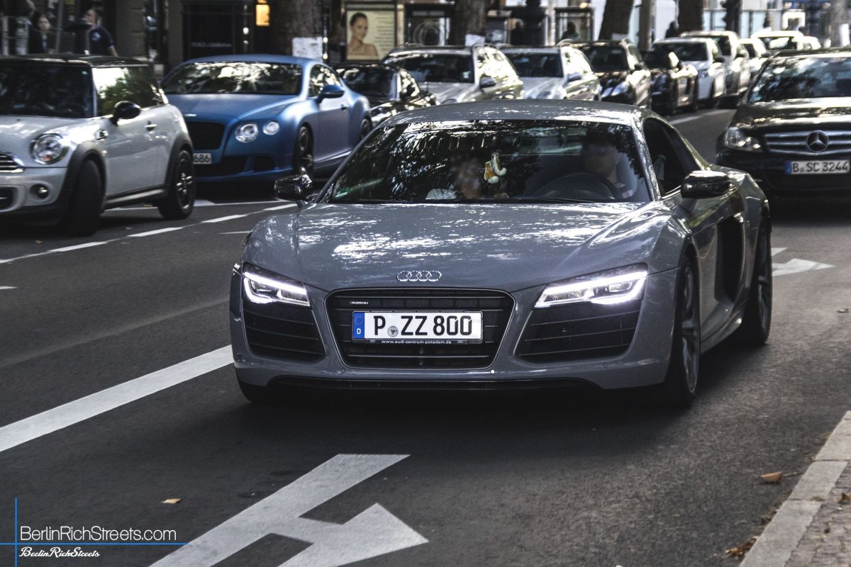 Audi R8 V10 Plus spotted in Berlin — BerlinRichStreets